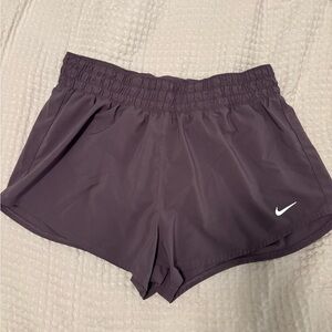 Nike Women's Dark Purple Athletic Shorts